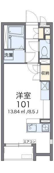 レオネクスト西山天王山の間取り