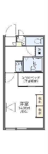 レオパレスＮＥＷ　ＨＯＰＥの間取り