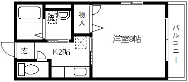 ブリーズ三浦Ａの間取り