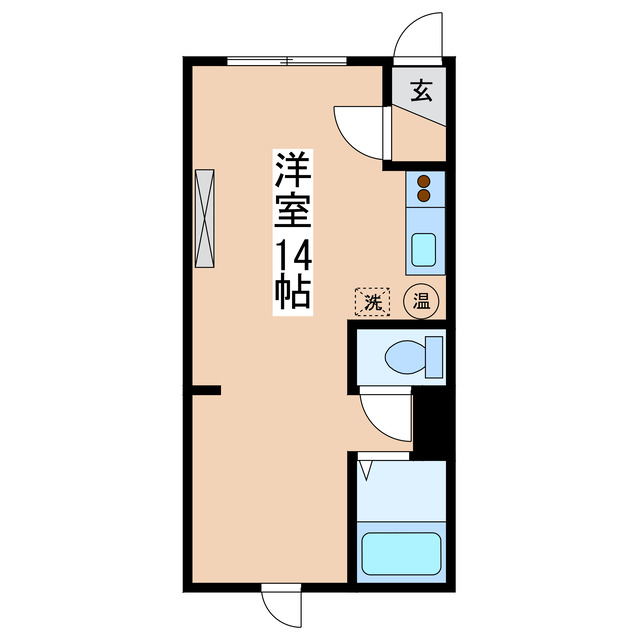 パークサイド廉の間取り