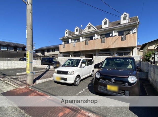 駐車場　眺望