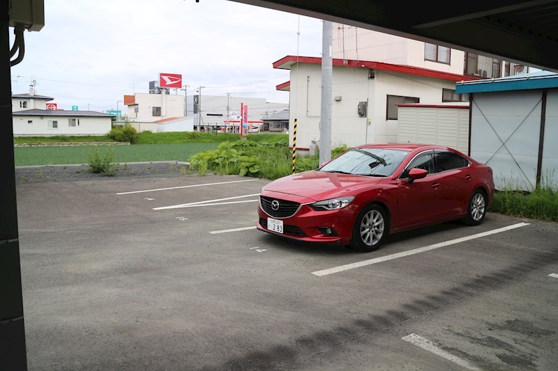 【リバティみわポートの駐車場】