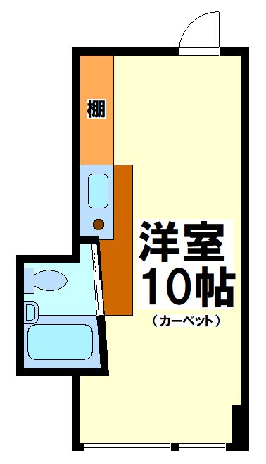 杉並区下高井戸のマンションの間取り