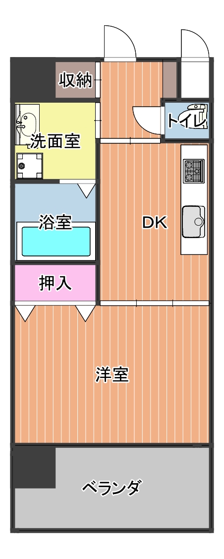 渡邊ビルIIの間取り