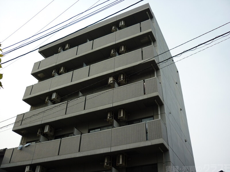 【大阪市東成区大今里南のマンションの建物外観】