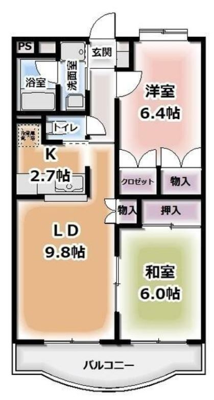 Grandir　H（グランディール羽鳥）の間取り