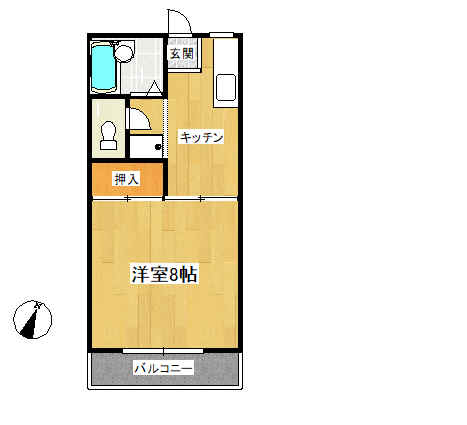 加藤ハイムの間取り