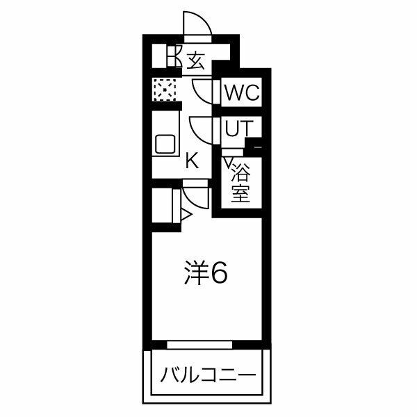 ファステート大阪上本町ソーレの間取り