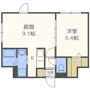 アクアトピア栄通の間取り