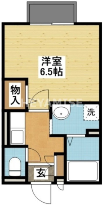 長崎市川平町のアパートの間取り