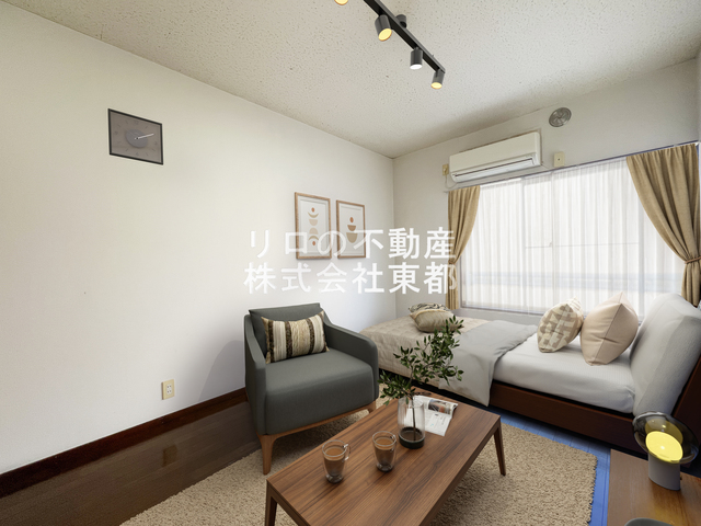 居室・リビング　こちらの家具はＣＧです。家具付きではございません。