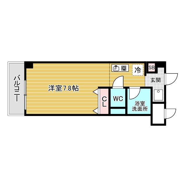 アルテ曽根の間取り