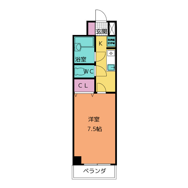 アーバンビル早川の間取り