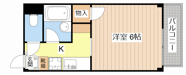 彦根市西今町のアパートの間取り