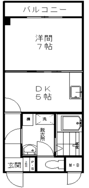 第2ロイヤルシラコの間取り