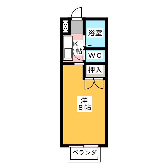 パストラル本庄Ｃの間取り