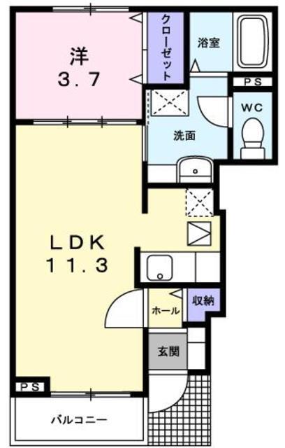 エスペランサIの間取り