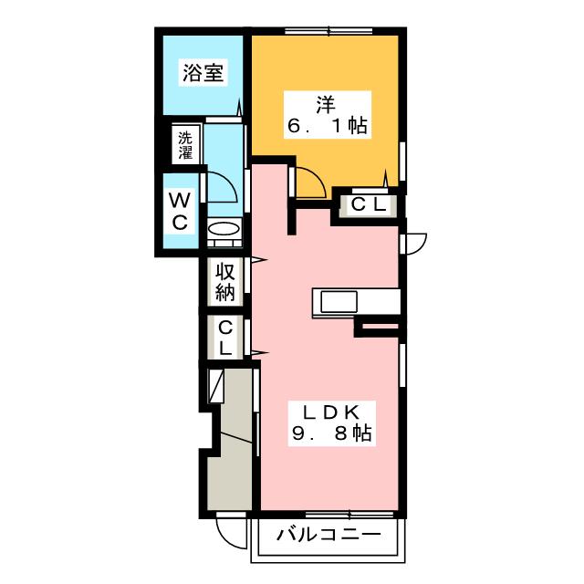 シオン　Iの間取り