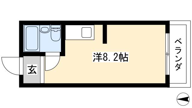 ラフィネ新栄の間取り