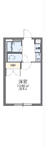 レオパレスＳＴＥＬＬＡの間取り