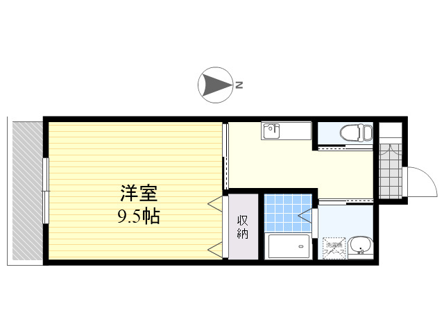 フォレストＢ／2の間取り