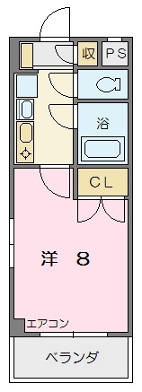 エスポワールＴＡＫＥＤＡの間取り