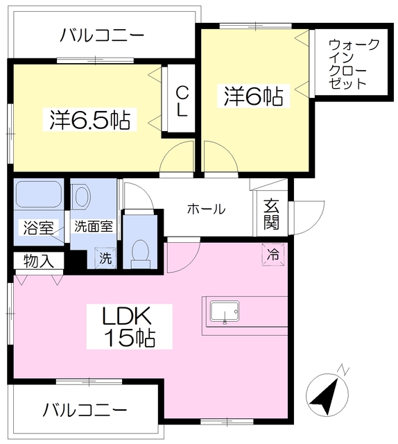 プレステージ葉山IIの間取り