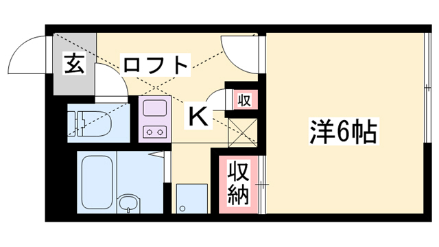 レオパレス栄の間取り