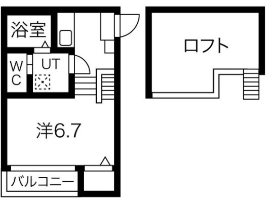 VILLETTA SASASHIMAの間取り