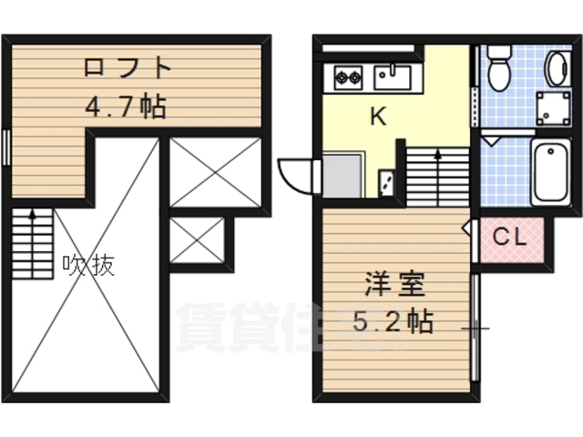 スプリングフォレスト壱番館の間取り