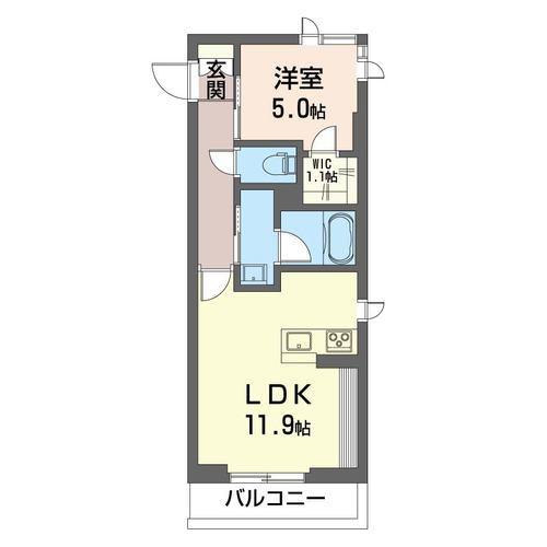 さいたま市緑区大字三室のマンションの間取り