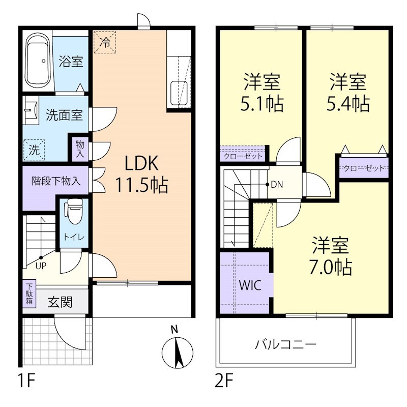 Sky　ResidenceIIの間取り