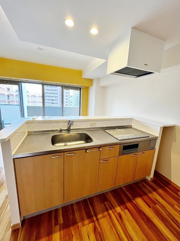 キッチン　★システムキッチングリル付き/3口コンロ★