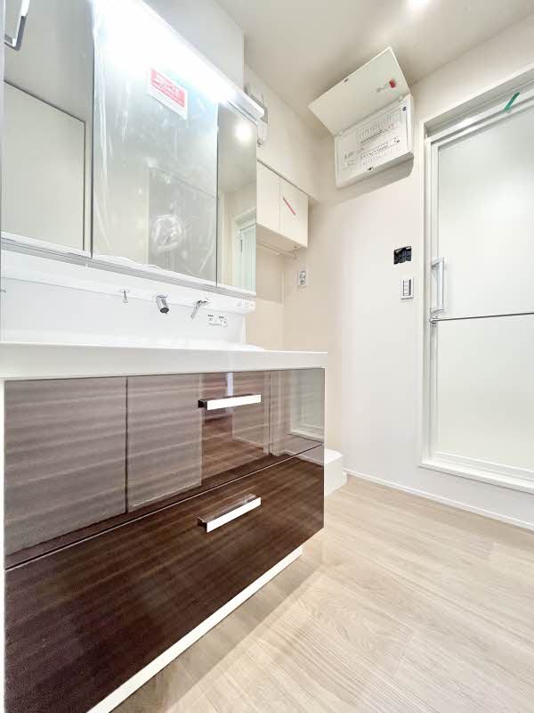 洗面設備　大きい独立洗面台☆※前回募集時参考写真