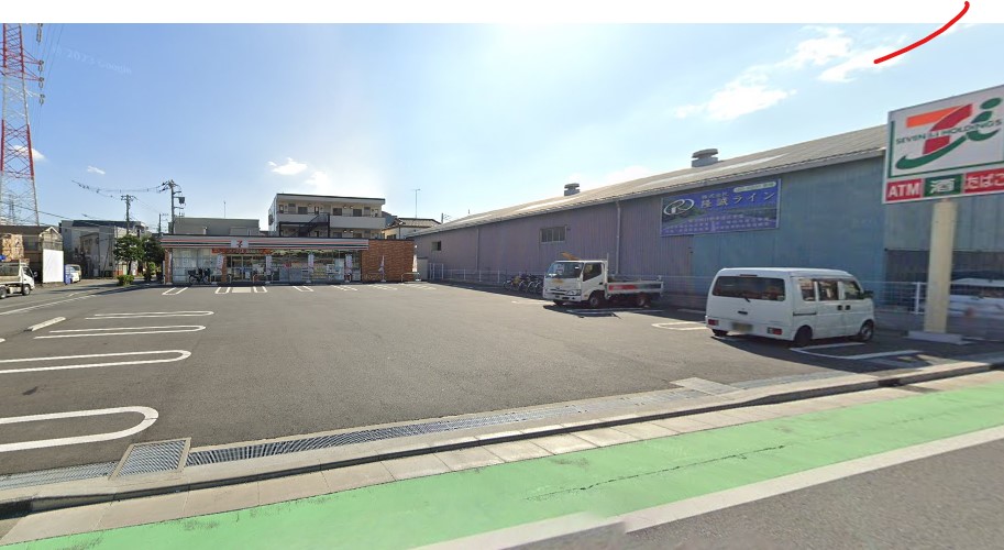 コンビニ　セブンイレブン川崎小倉3丁目店（コンビニ）まで153m