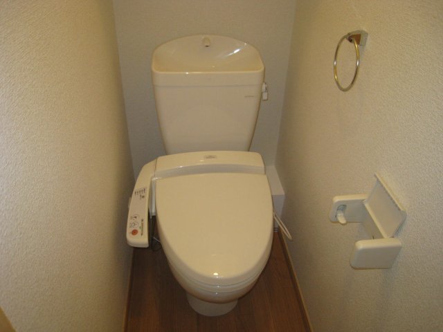 トイレ　同物件、別号室のものです。