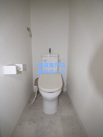トイレ　ゆったりとした空間のトイレです