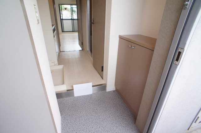 玄関　ゆったりとした玄関です