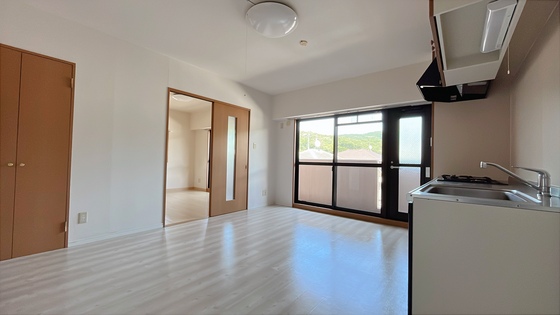 居室・リビング　※他号室の写真です