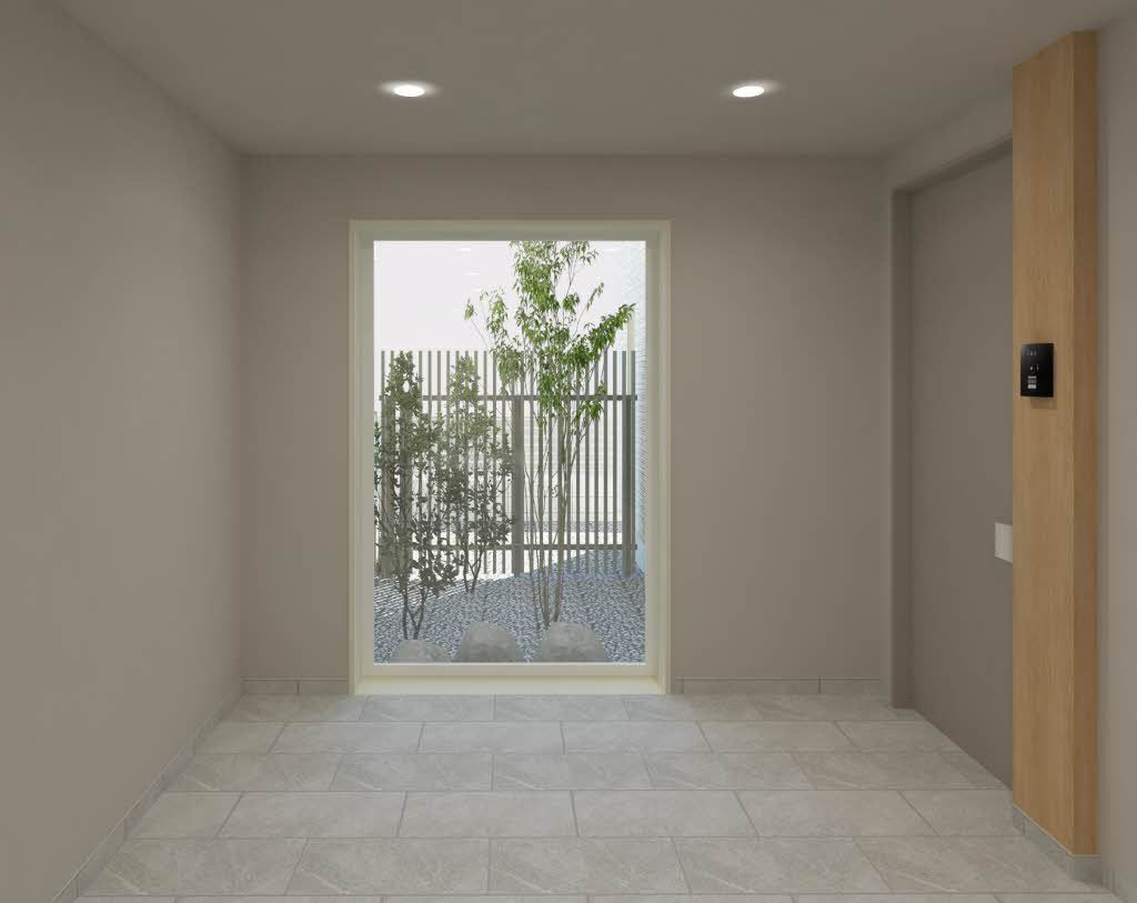 建物外観　共用部　完成予想図