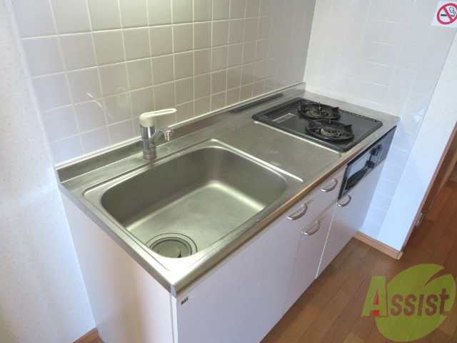 キッチン　こちらがキッチンです。料理作るのが楽しみです。