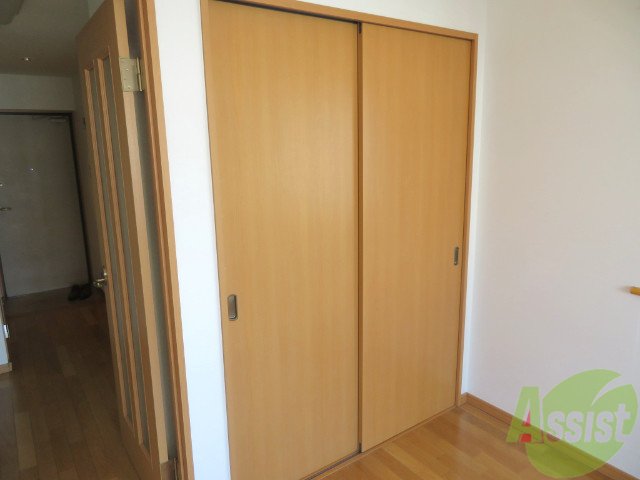 収納　ここに収納があります。収納があると部屋が広く使えます。