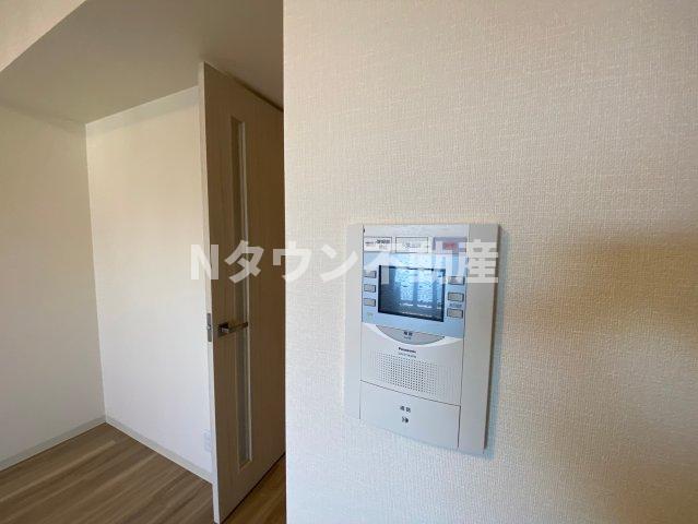 セキュリティ　突然の来訪でも安心ですね