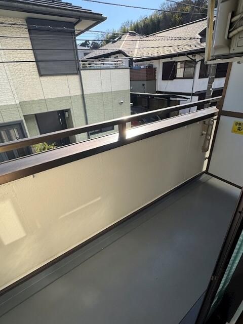 バルコニー　南向きのバルコニー
