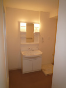 洗面設備　洗面所です