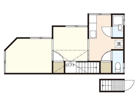 All Ages Apartmentの間取り写真