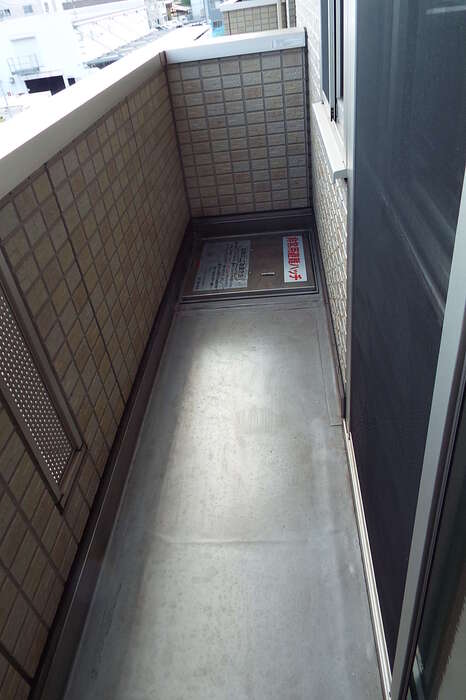 バルコニー　落ち着いた時間を過ごせるバルコニーです