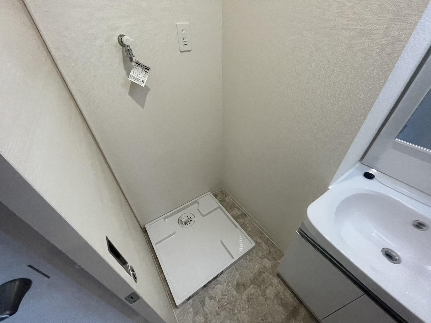 その他設備　室内に洗濯機置き場完備♪