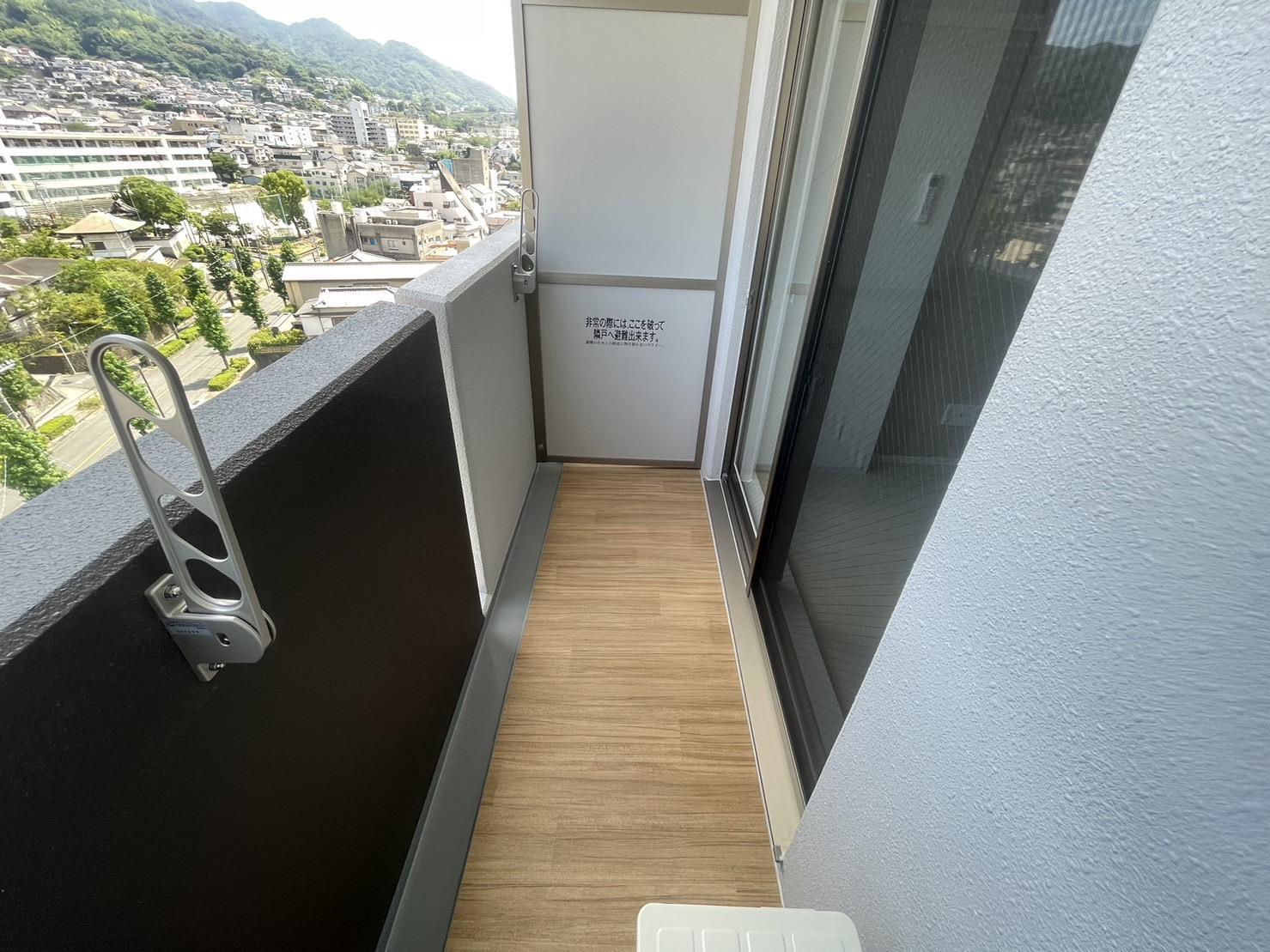 バルコニー　南東向きで日当たりの良いバルコニー♪