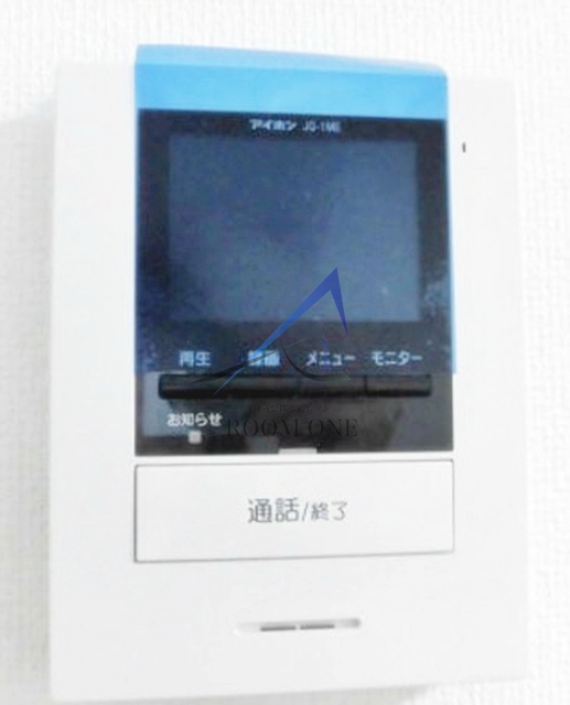 セキュリティ　モニター付きインターホンです。